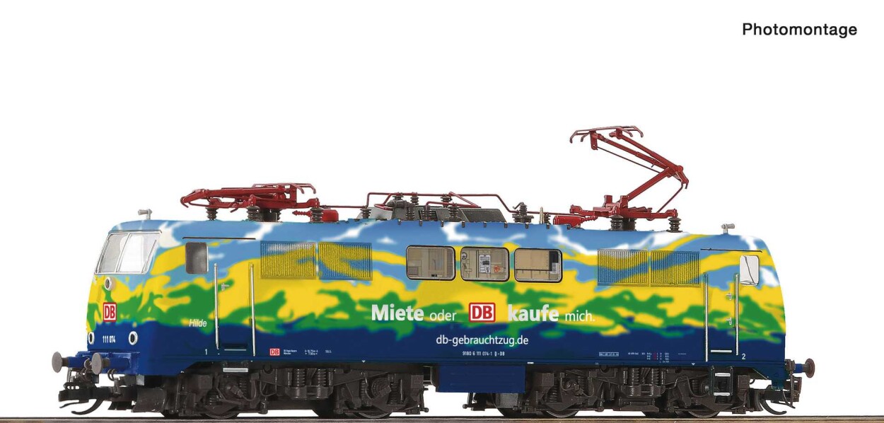 Roco 7590034 Elektrolokomotive 111 074-1, DB-AG, Ep. VI, digital mit Sound