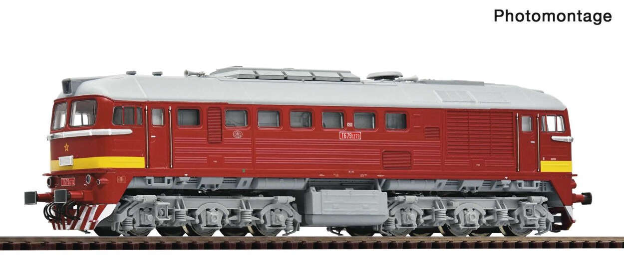 Roco 7380020 Diesellokomotive T 679.1273, CSD, Ep. IV, analog