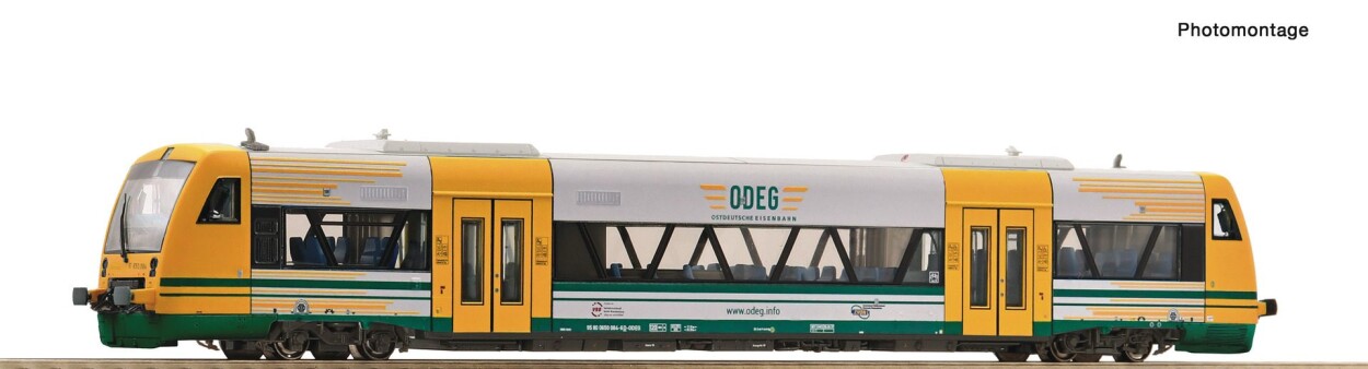 Roco 7790009 Dieseltriebwagen VT 650, ODEG, Ep. VI, digital mit Sound