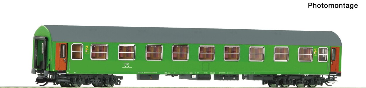 Roco 6280037 Reisezugwagen 2. Klasse, ZSSK, Ep. V