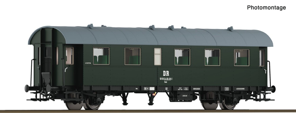 Roco 6280048 Personenwagen 2. Klasse, DR, Ep. IV