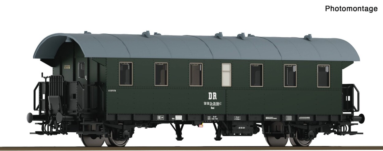 Roco 6280050 Personenwagen 2. Klasse, DR, Ep. IV