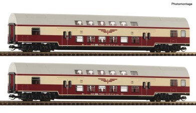 Roco 6280046 2-tlg. Set 2 Doppelstockwagen...