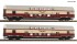 Roco 6280046 2-tlg. Set 2 Doppelstockwagen &quot;Sputnik&quot;, DR, Ep. IV