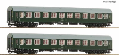 Roco 6280043 2-tlg. Set: Reisezugwagen, PKP, Ep. IV