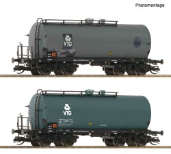 Roco 6680037 2-tlg. Set: Kesselwagen, DB, Ep. IV