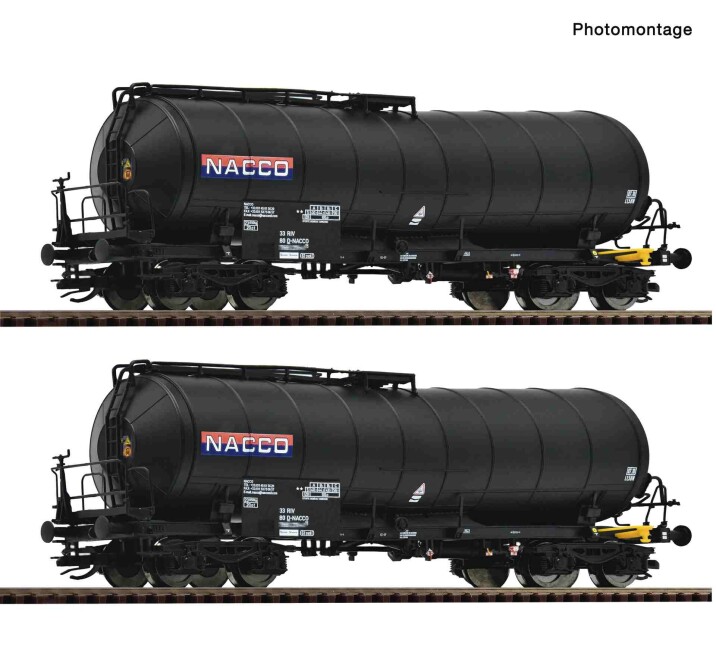 Roco 6680035 2-tlg. Set: Knickkesselwagen, 0, Ep. V
