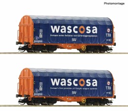 Roco 6680006 2-tlg. Set: Schiebeplanenwagen, Ep. VI