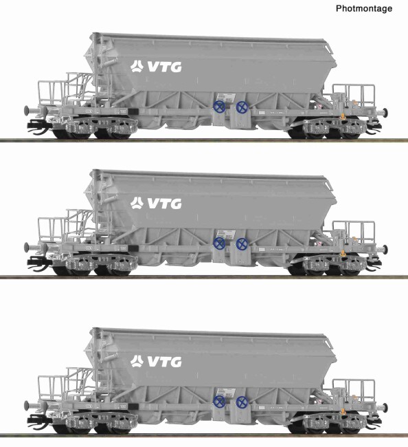 Roco 6680030 3-tlg. Set: Kaliwagen, 0, Ep. VI
