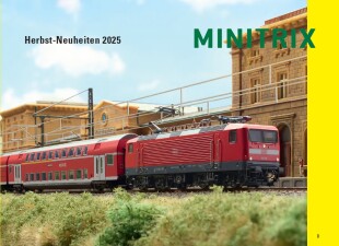 Minitrix 425074 Katalog Herbst-Neuheiten 2025