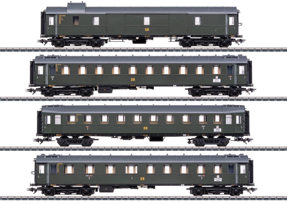 Märklin 42514 Schnellzugwagen-Set Einheitsbauart 1928-30 und 1923 Hecht