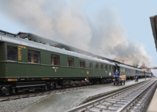 M&auml;rklin 42514 Schnellzugwagen-Set Einheitsbauart...