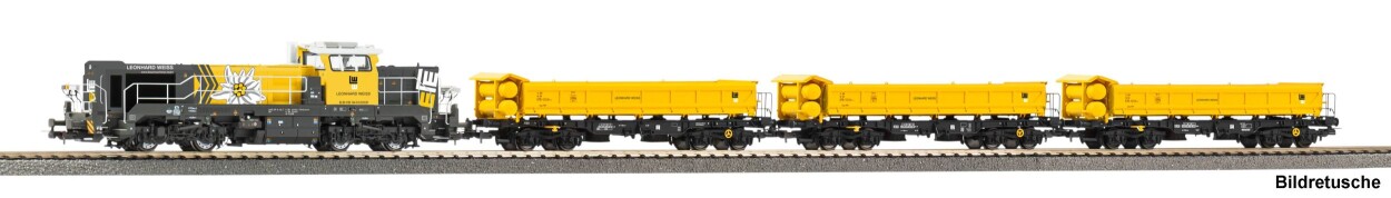 PIKO 58161 Zugset Diesellok DE18 Leonhard Weiss Ep. VI Sound