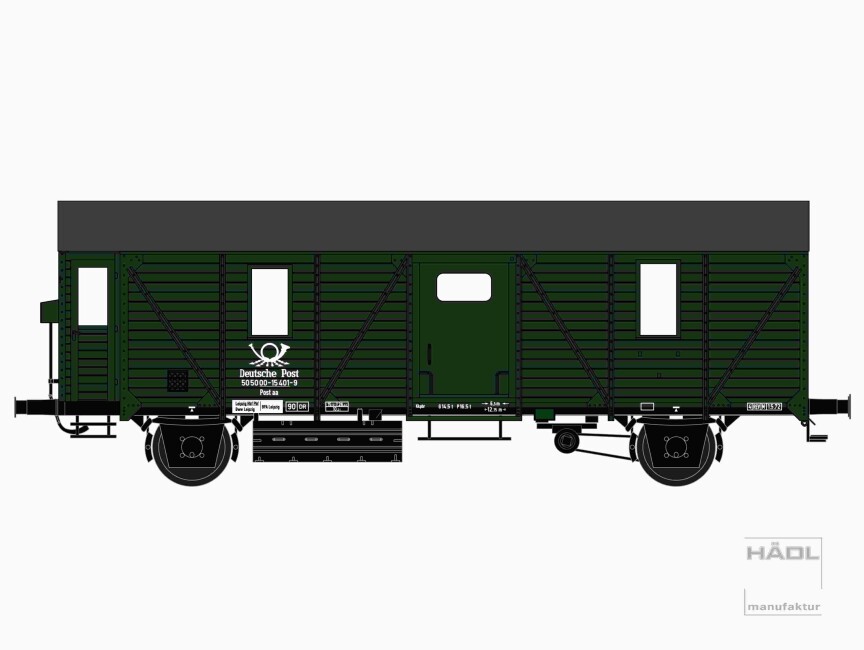 HÄDL 113254 Postwagen Post aa, DP, Ep. IV
