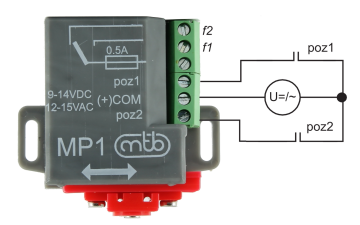 MTB MP1 Unterflur-Weichenantrieb