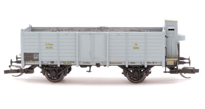 Quack &amp; Salber 171303-070101-1304 off. G&uuml;terwagen O3, m. Bremsherhaus, Nr. 31124 K.S&auml;chs.Sts.E.B., Ep. I, TT