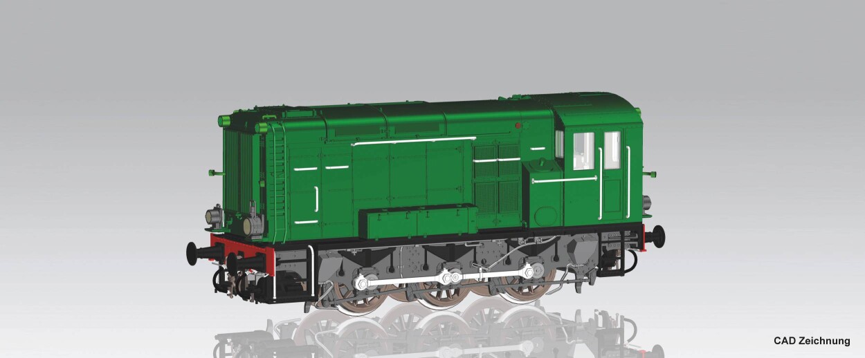 PIKO 22010 Diesellok Rangiertraktor Rh 600 DSB Ep. III