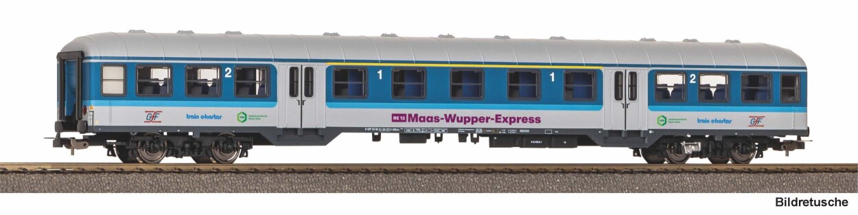 PIKO 23605 Personenwg. n-wg. 1./2. Kl. Maas-Wupper-Express GFF Ep. VI