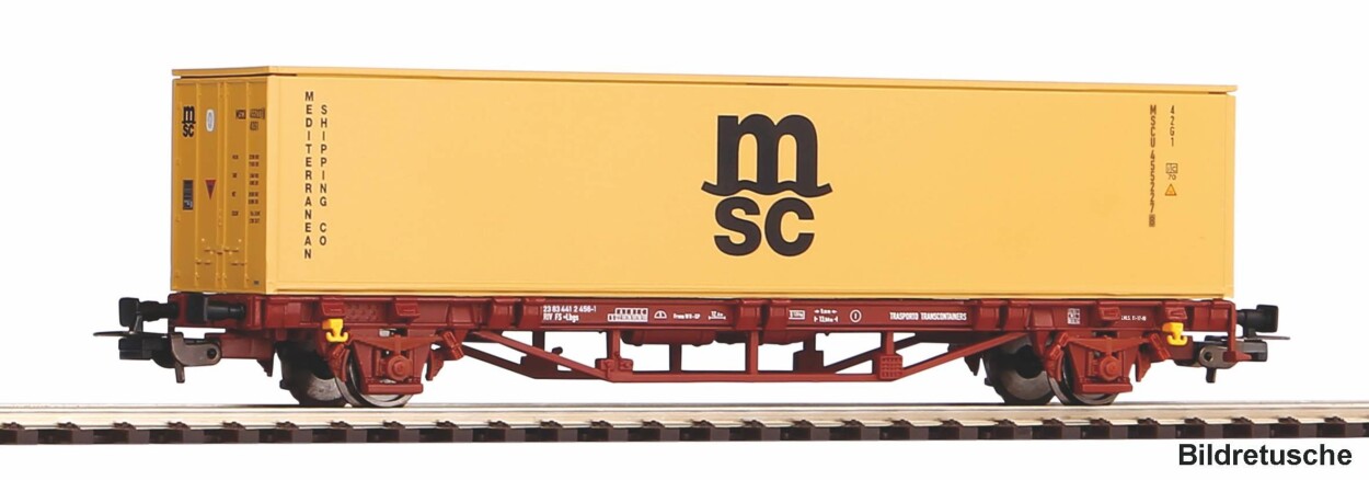 PIKO 27751 Containertragwg. 1x 40 MSC Container FS Ep. VI
