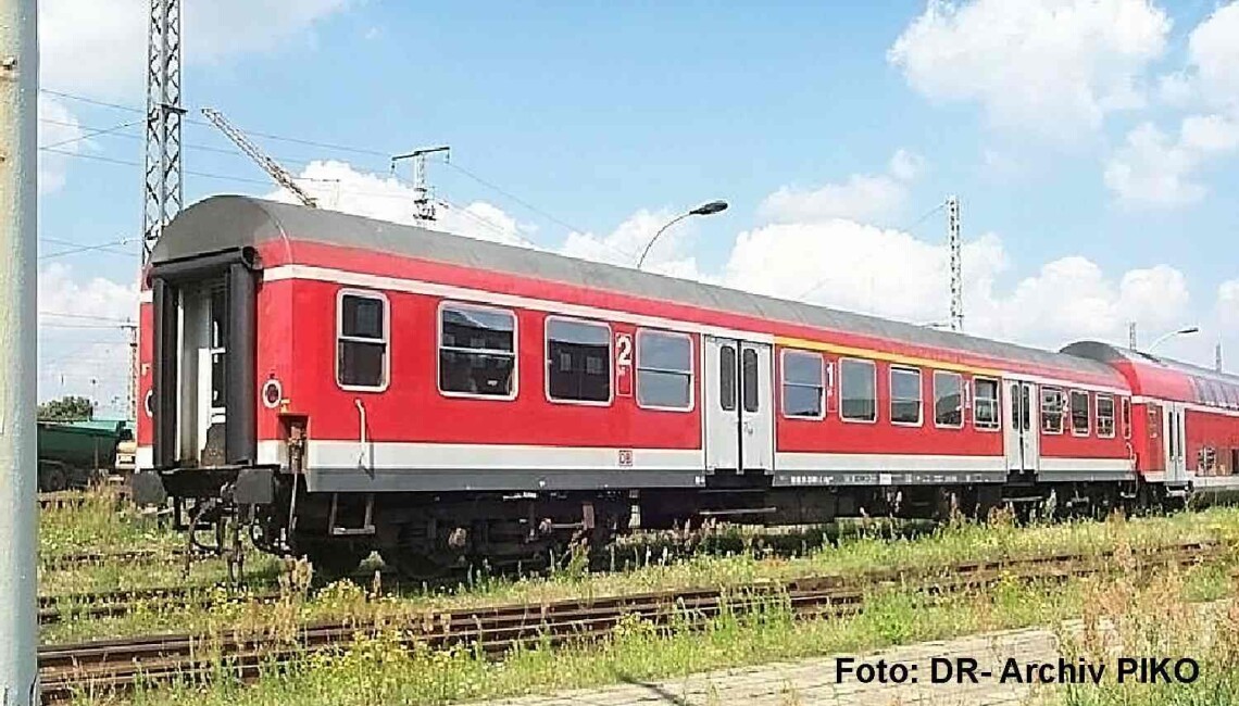 PIKO 28009 Halberstädter Mitteleinstiegswg. ABy 1./ 2. Kl. DB AG Ep. V