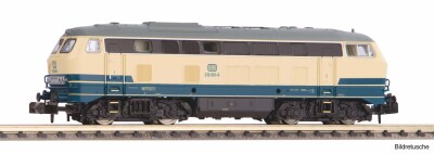 PIKO 40532 N-Diesellok BR 216 blau beige DB Ep. IV