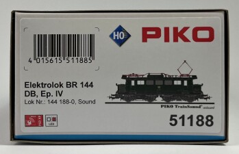 PIKO 51188 E-Lok 144 188 DB Ep. IV Sound