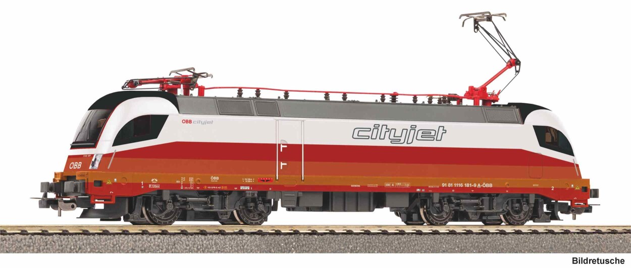 PIKO 57408 Elektrolok Taurus CityJet ÖBB Ep. VI
