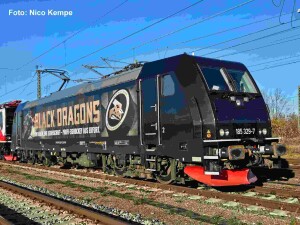 PIKO 57877 Elektrolok 185 329 Black Dragons Ep. VI