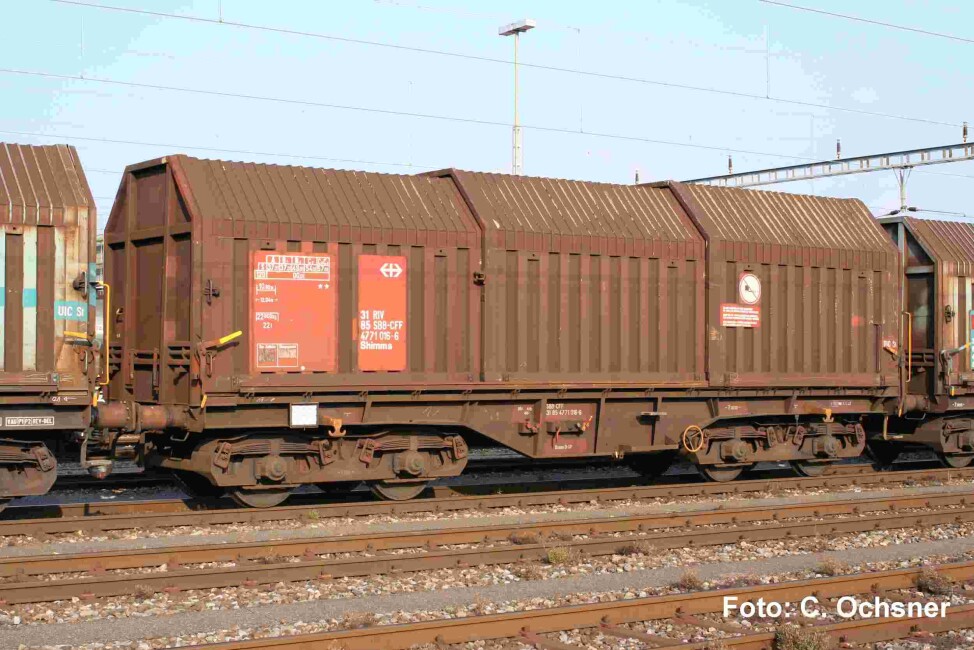 PIKO 58481 Teleskophaubenwg. braun SBB Ep. V