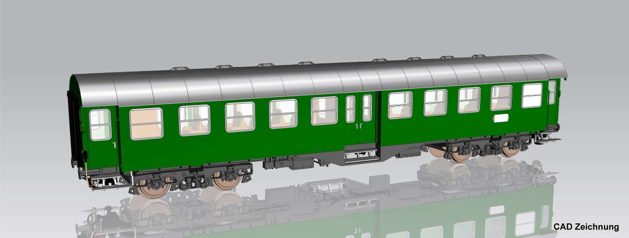 PIKO 58863 Umbauwagen 2. Kl. B4yg DB IV