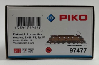 PIKO 97477 E-Lok E.428 1. Serie FS Ep. IV Sound AC