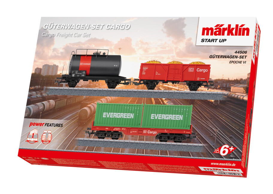 Märklin 44506 Märklin Start up - Güterwagen-Set Cargo, Ep. VI