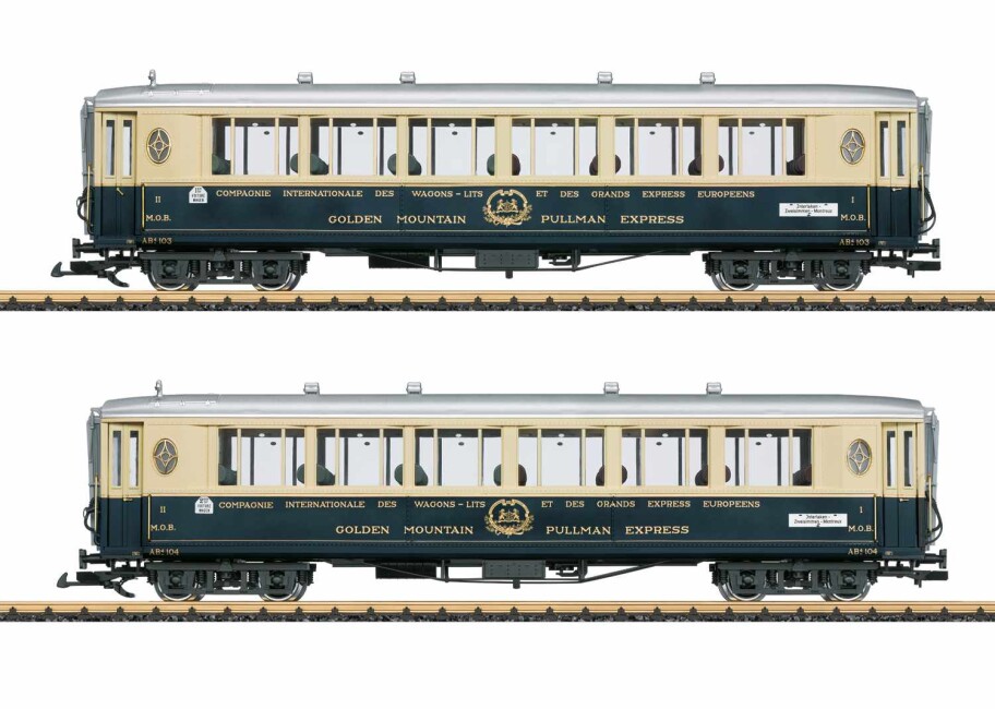 LGB 36660 Personenwagen-Set 1 Golden Mountain Pullman Express