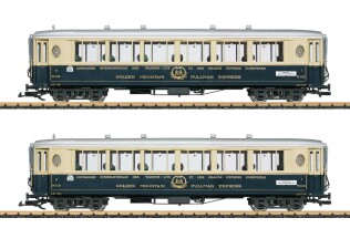 LGB 36661 Personenwagen-Set 2 Golden Mountain Pullman...