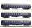 Fleischmann 6260078 3-tlg. Set 1: Schnellzugwagen, Suisse Train Bleu, Ep. VI