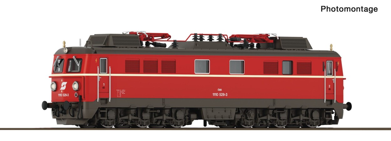 Fleischmann 7560064 E-Lok 1110 529-3, ÖBB, Ep. V, analog