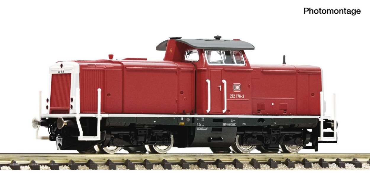 Fleischmann 7370041 Diesellokomotive 212 176-2, DB, Ep. IV, digital mit Sound