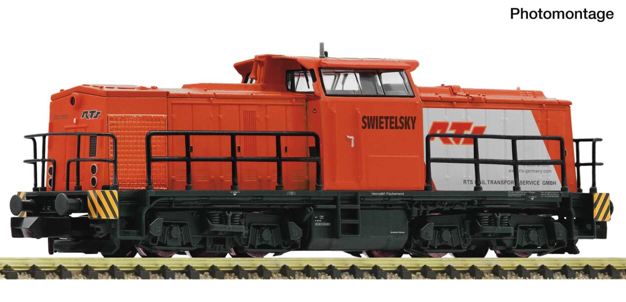 Fleischmann 7370035 Diesellokomotive 203 500-4, RTS, Ep. VI, digital mit Sound