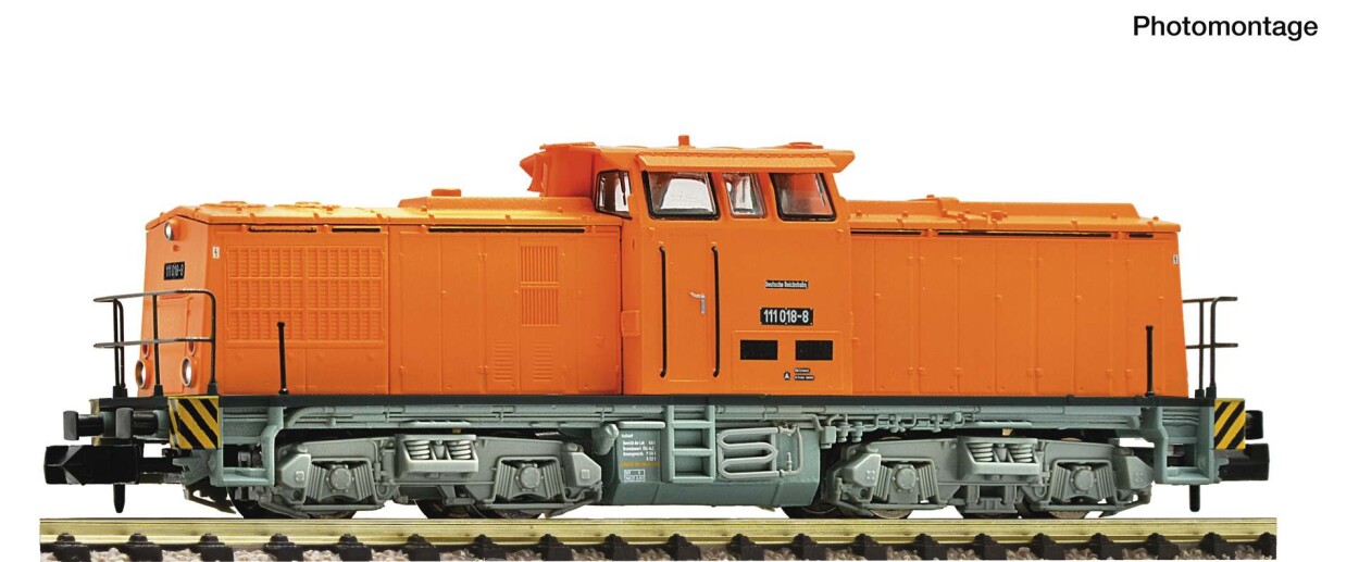 Fleischmann 7360039 Diesellokomotive 111 018-8, DR, Ep. IV, analog