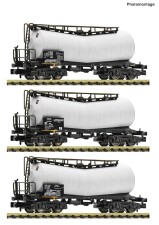 Fleischmann 6660170 3-tlg. Set: Knickkesselwagen, Ep. VI