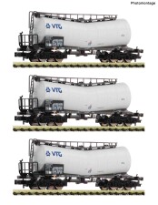 Fleischmann 6660171 3-tlg. Set: Knickkesselwagen, VTG,...