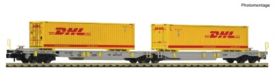 Fleischmann 6660069 Doppeltaschen-Gelenkwagen T2000, AAE,...