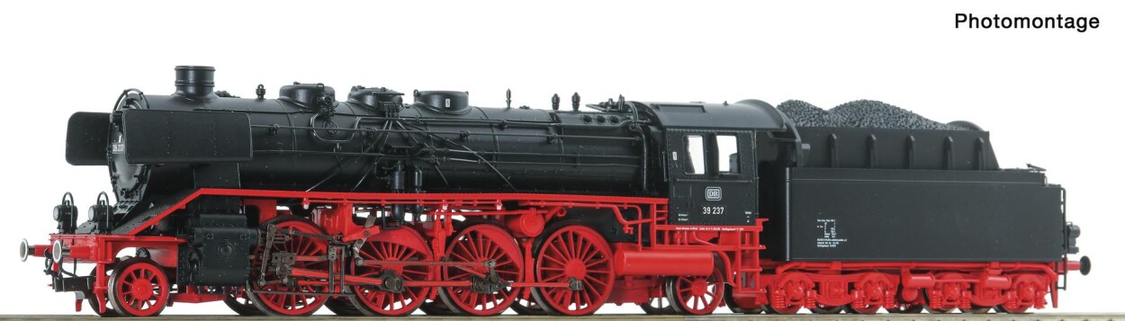 Roco 7120044 Dampflokomotive 39 237, DB, Ep. III, AC mit Sound