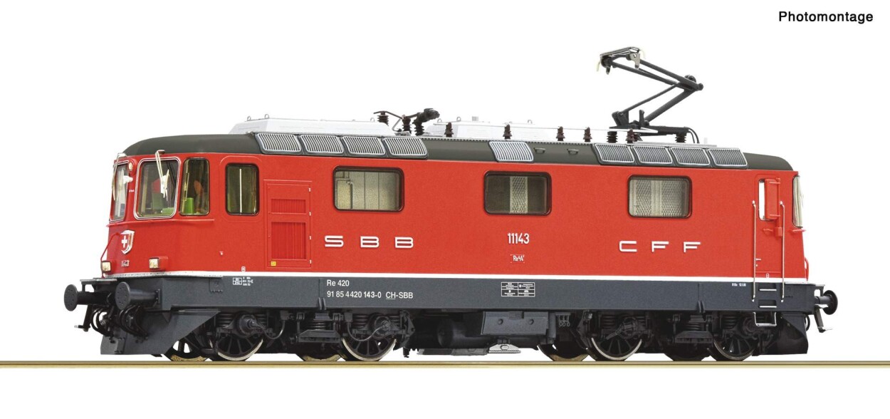 Roco 7520222 Elektrolokomotive Re 4/4II 11143, SBB, Ep. VI, AC mit Sound