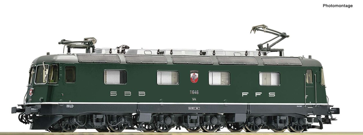 Roco 7520160 Elektrolokomotive Re 6/6 11646, SBB/Cargo, Ep. V, AC mit Sound