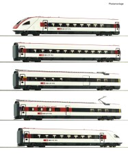 Roco 7720036 5-tlg. Set: Elektrischer Triebzug ICN, SBB,...