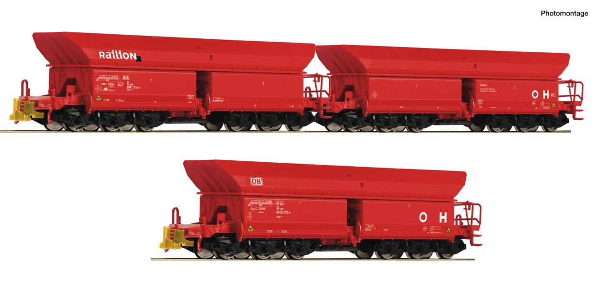 Roco 6600271 3-tlg. Set 2: Erzwagen, DB-AG, Ep. VI