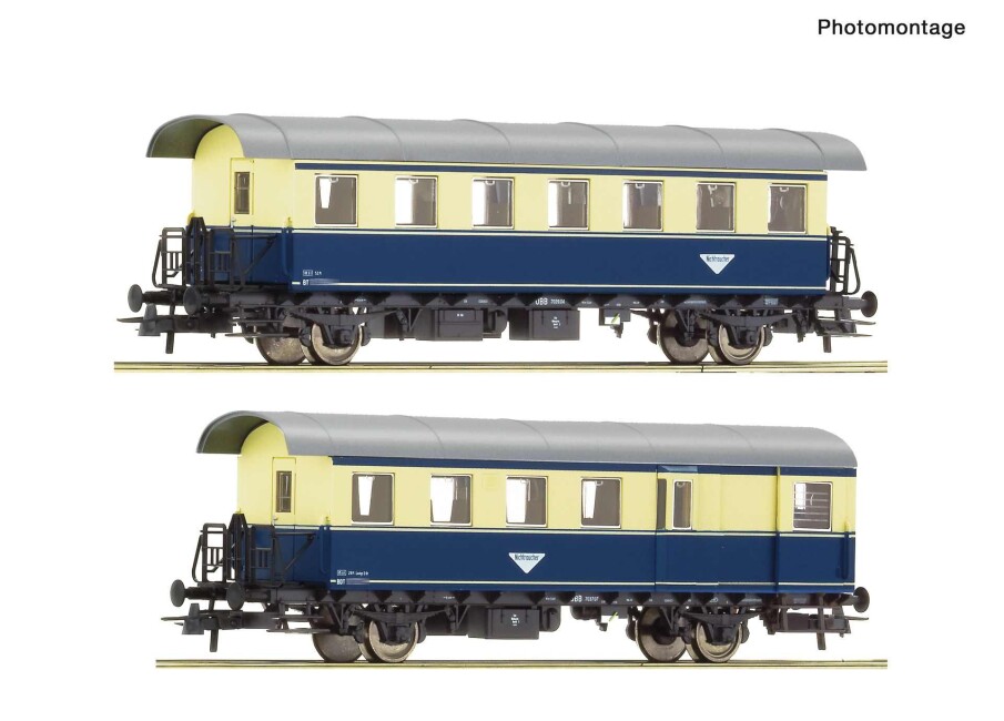 Roco 6200081 2-tlg. Set: Spantenwagen, ÖBB, Ep. III