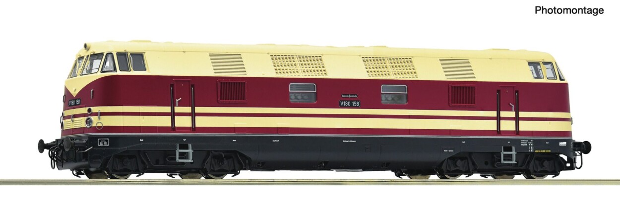 Roco 7300085 Diesellokomotive 118 158-4, DR, Ep. IV, analog