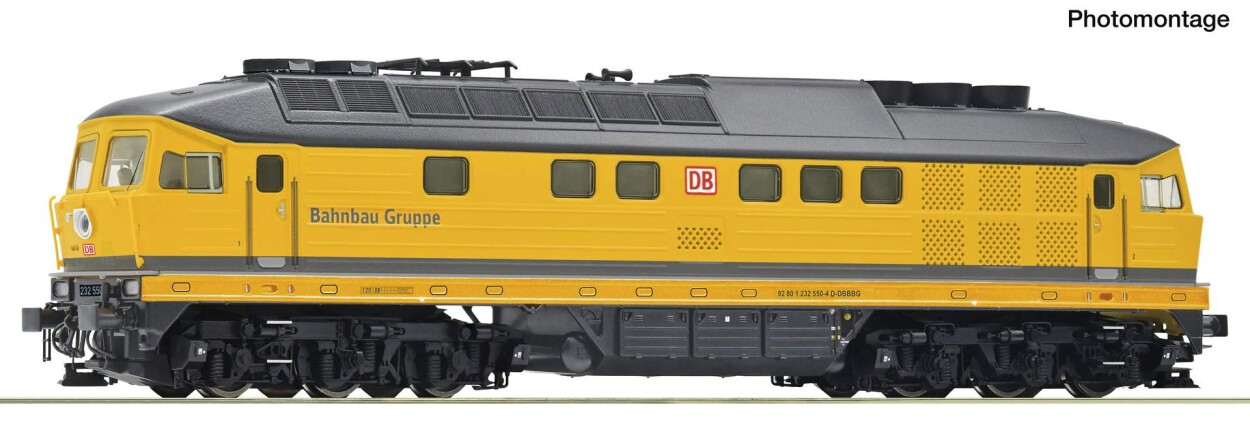 Roco 7310105 Diesellokomotive 232 550-4, DB-AG, Ep. VI, digital mit Sound
